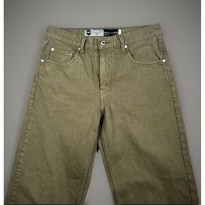 Levi's Silver Tab Loose Jeans Men's 32x32 Green Baggy Relaxed Fit